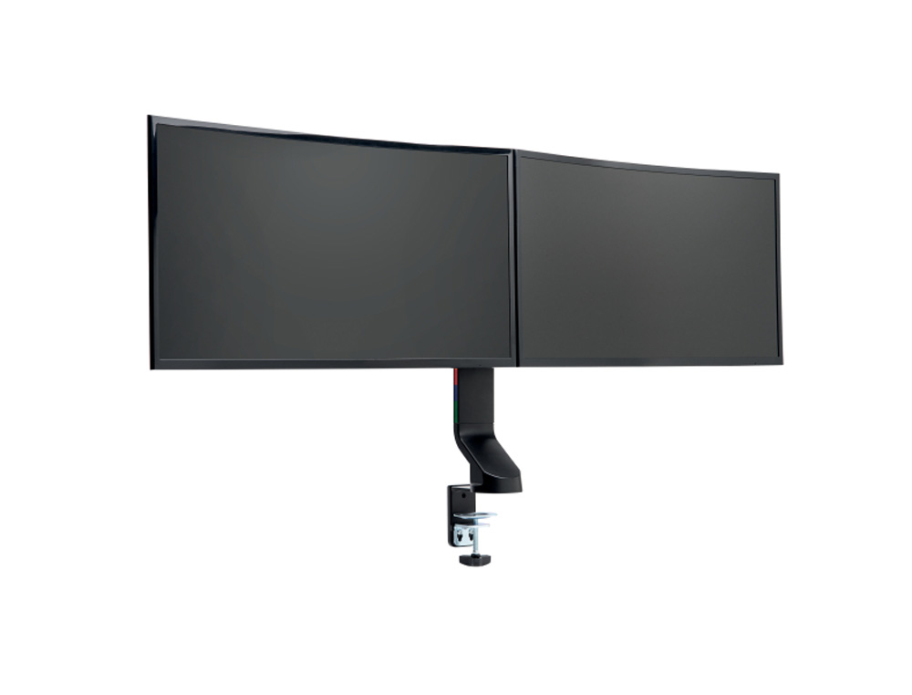 BRAZO KENSINGTON SMARTFIT SPACE SAVING AJUSTABLE ALTURA PARA DOS MONITORES HASTA 27