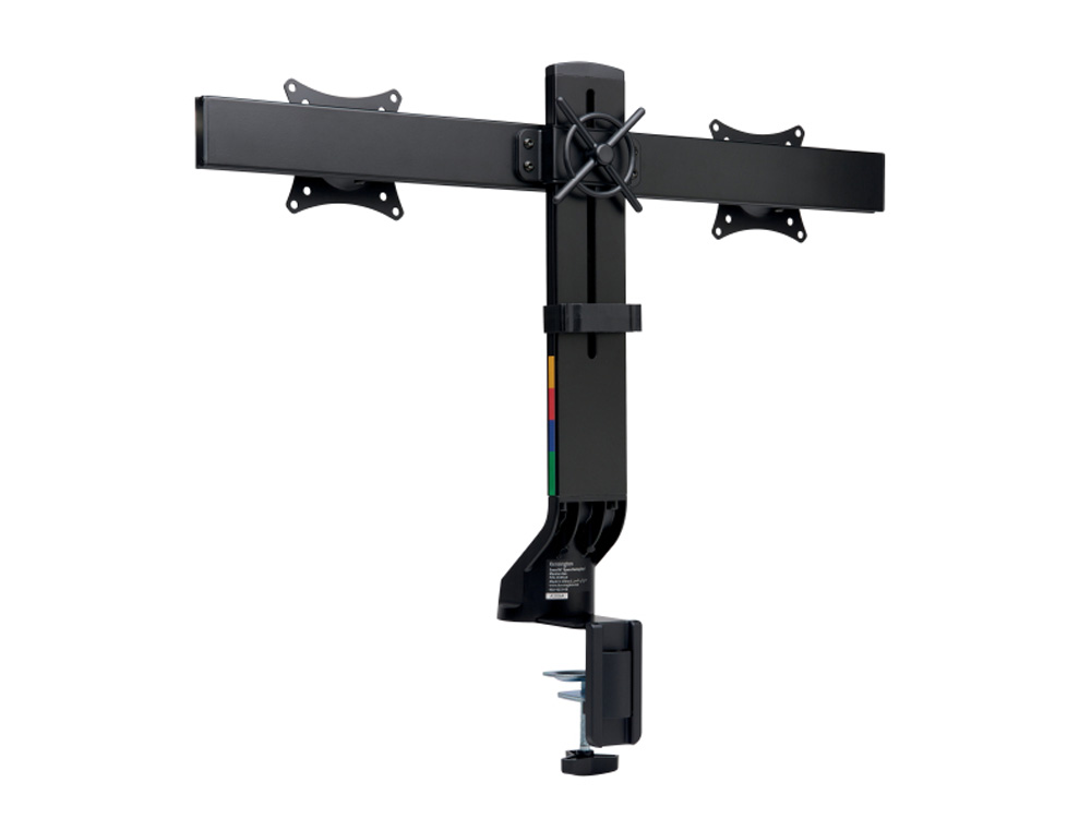 BRAZO KENSINGTON SMARTFIT SPACE SAVING AJUSTABLE ALTURA PARA DOS MONITORES HASTA 27