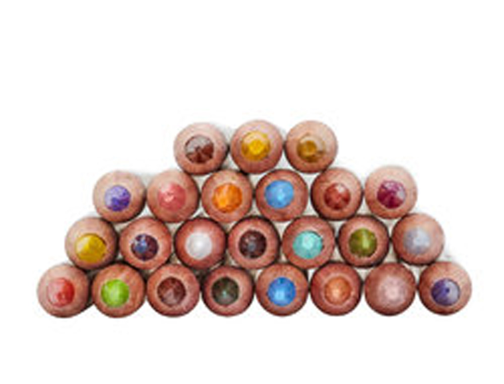 LAPICES DE COLORES DERWENT CHROMAFLOW CAJA METALICA 24 UNIDADES COLORES SURTIDOS