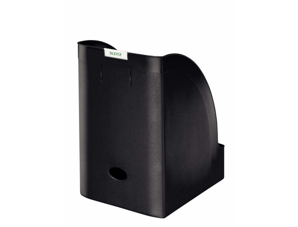REVISTERO LEITZ EXCLUSIVE PLUS JUMBO POLIESTIRENO COLOR NEGRO 213X321X250 MM