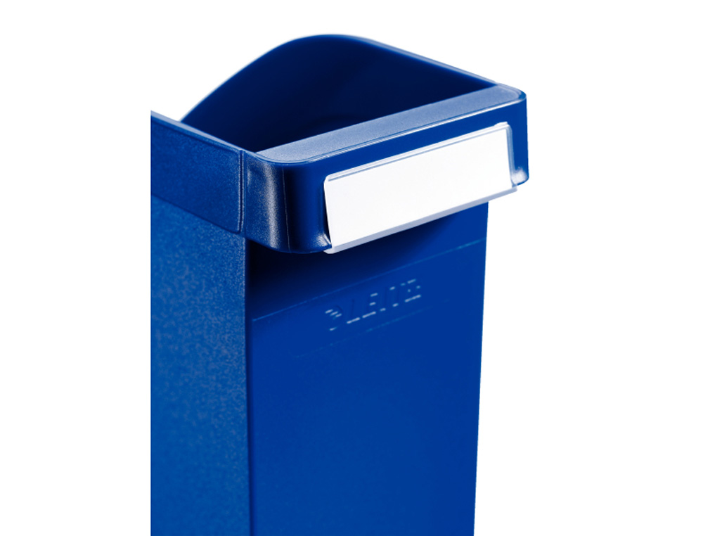 REVISTERO LEITZ PLUS PLASTICO LOMO 70 MM COLOR AZUL 78X300X278 MM