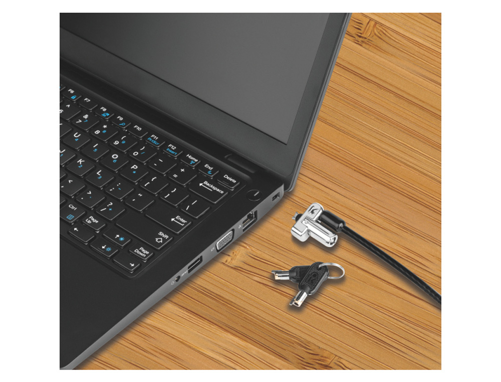CANDADO KENSIGTON CON LLAVE N17 PARA ORDENADORES PORTATILES DELL