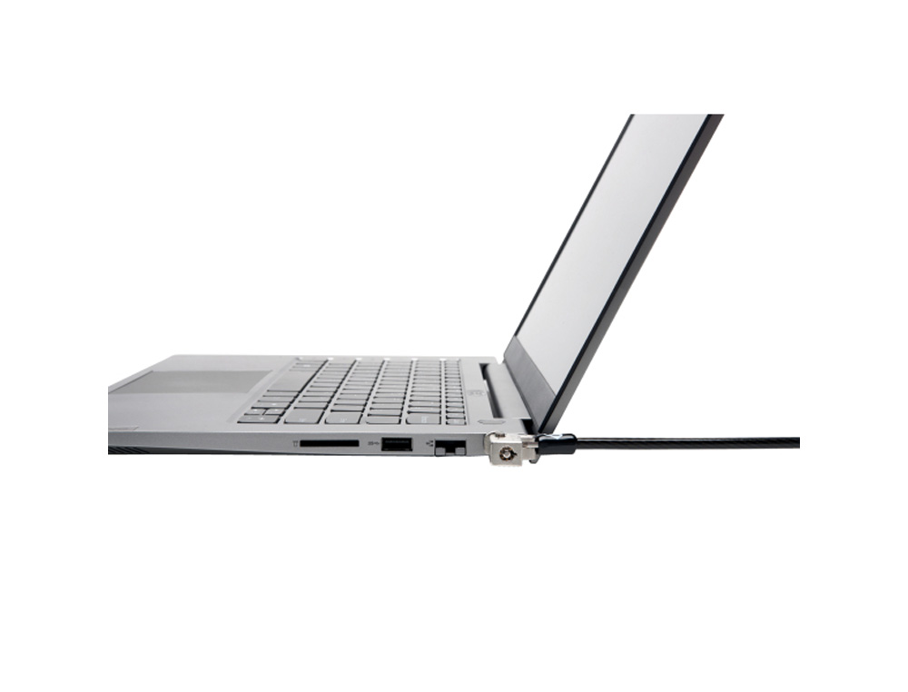 CANDADO KENSIGTON SLIM CON LLAVE NANOSAVER PARA ORDENADORES PORTATILES