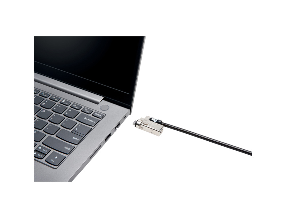 CANDADO KENSIGTON SLIM CON LLAVE NANOSAVER PARA ORDENADORES PORTATILES