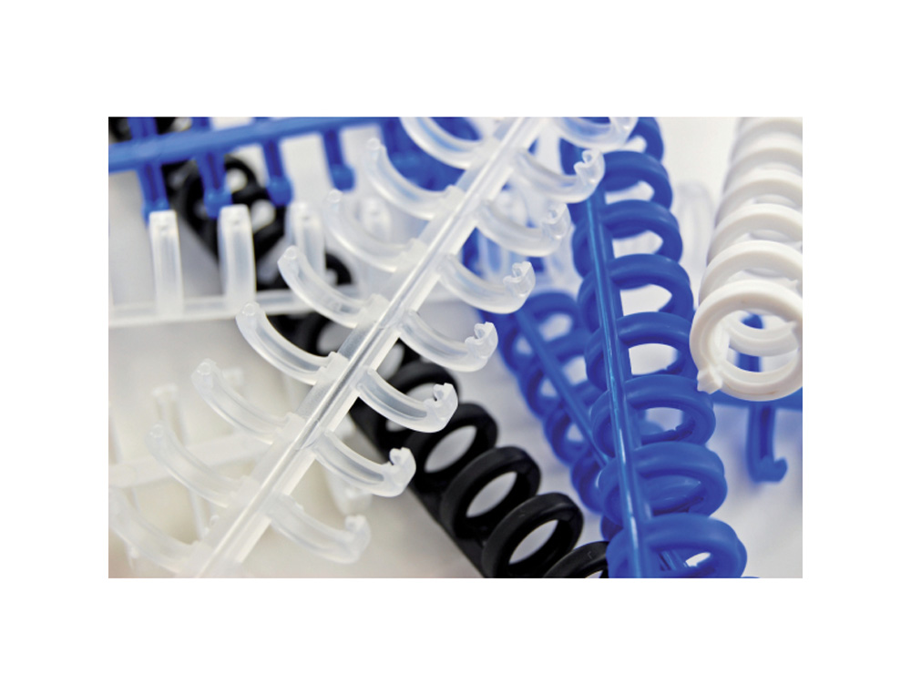 CANUTILLO GBC IBICLICK PLASTICO TRANSLUCIDO 12 MM CAJA DE 50 UNIDADES
