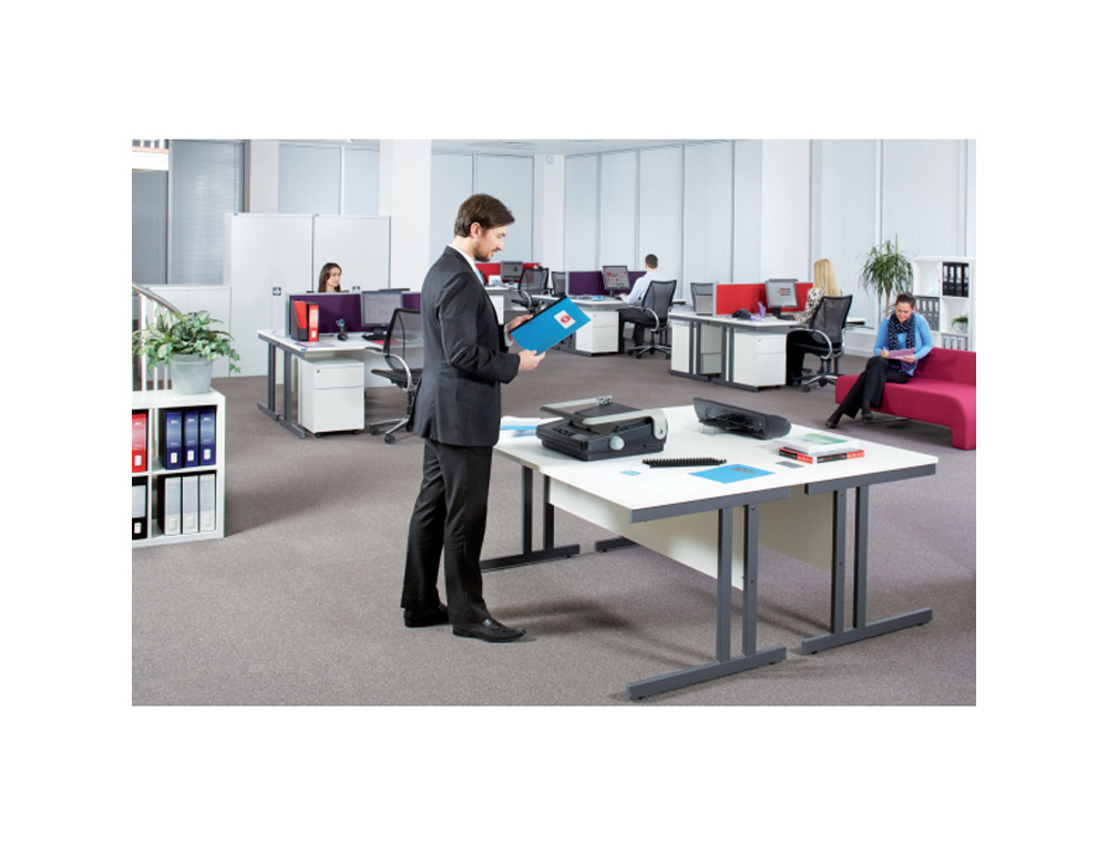 ENCUADERNADORA CANUTILLO GBC COMBBIND C340 PERFORA 25HOJAS DIN A3 VERTICAL/DIN A4/DIN A5 ENCUADERNA HASTA 450 HOJAS