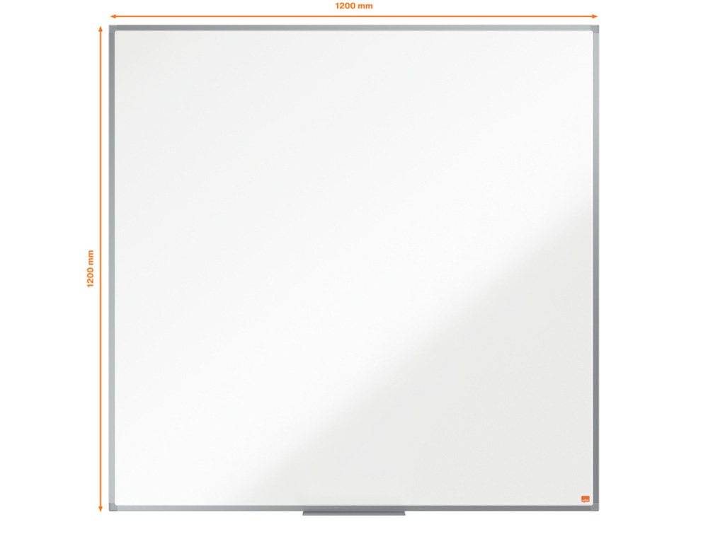 PIZARRA BLANCA NOBO ESSENCE ACERO LACADO 1200X1200 MM