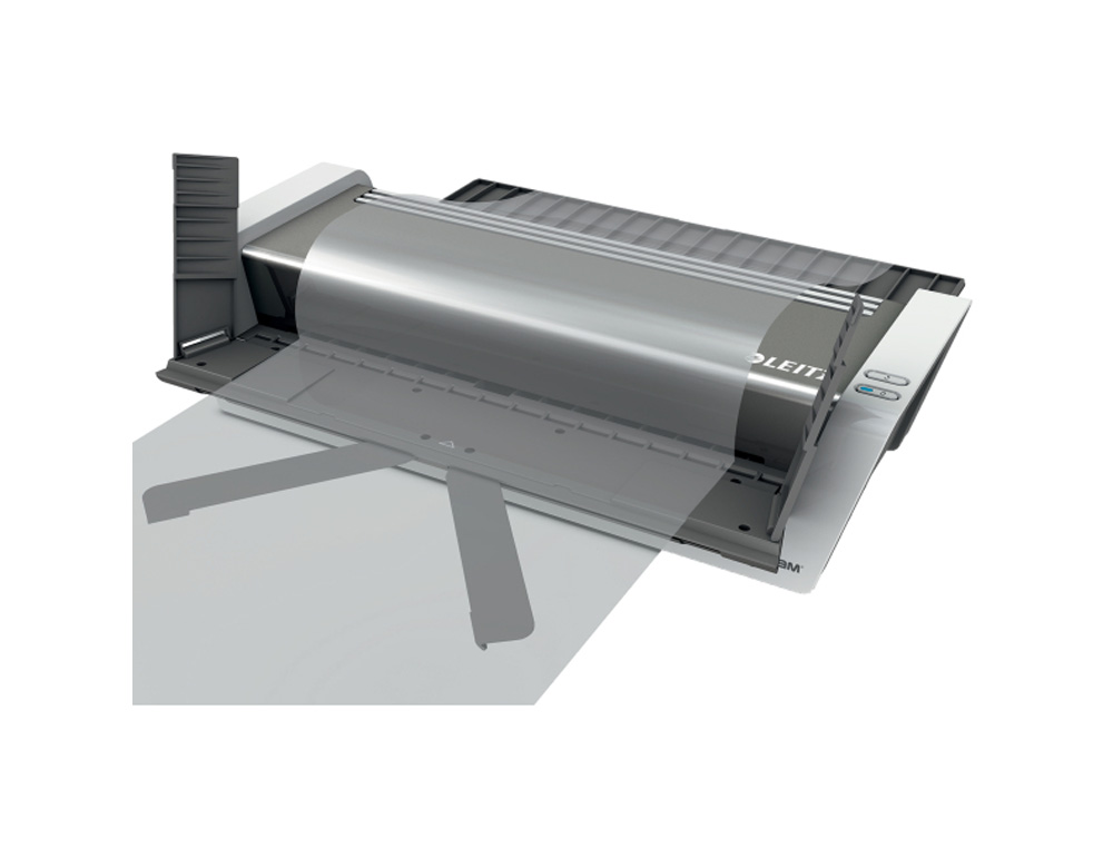 PLASTIFICADORA LEITZ ILAM TOUCH 2 TURBO DIN A3 4 RODILLOS HASTA 250 MC COLOR BLANCO/PLATA