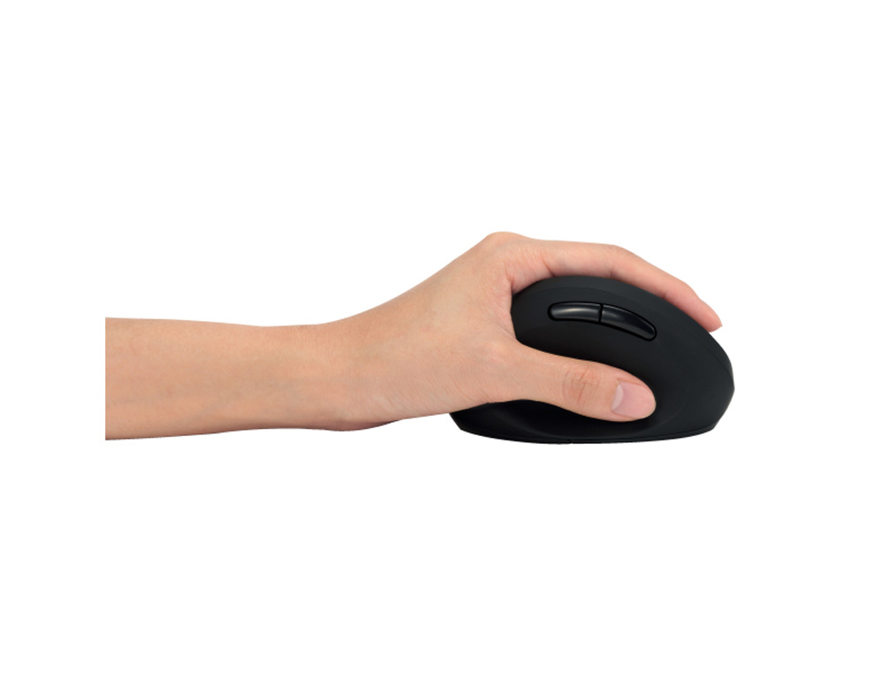 RATON KENSINGTON OPTICO PRO FIT ERGO 6 BOTONES 1600 DPI INALAMBRICO PARA ZURDOS COLOR NEGRO