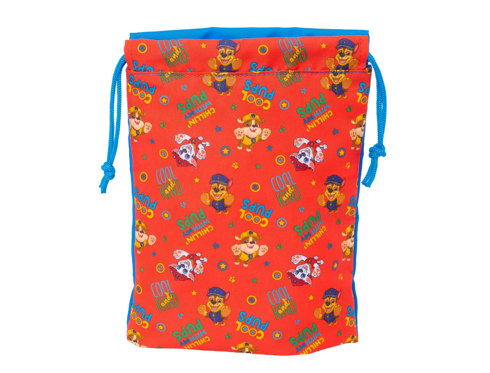 SAQUITO MERIENDA SAFTA PAW PATROL COOL 250X200 MM