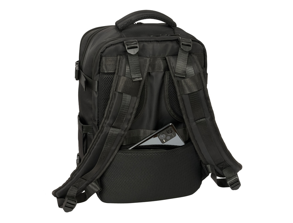 MOCHILA SAFTA VIAJE CABINA PORTATIL 15,6'' R. MADRID 440X290X190 MM