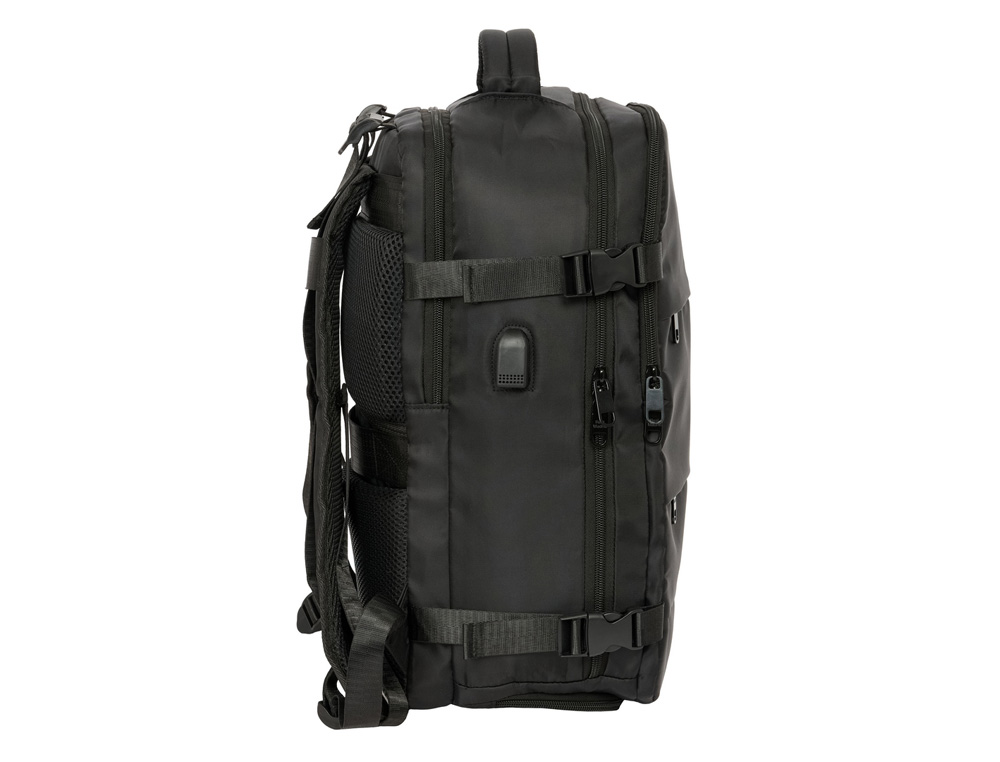 MOCHILA SAFTA VIAJE CABINA PORTATIL 15,6'' R. MADRID 440X290X190 MM
