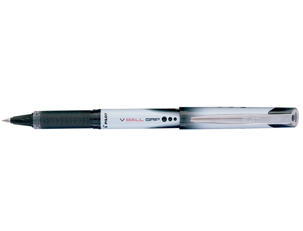 ROTULADOR PILOT ROLLER V-BALL GRIP NEGRO 0.5 MM