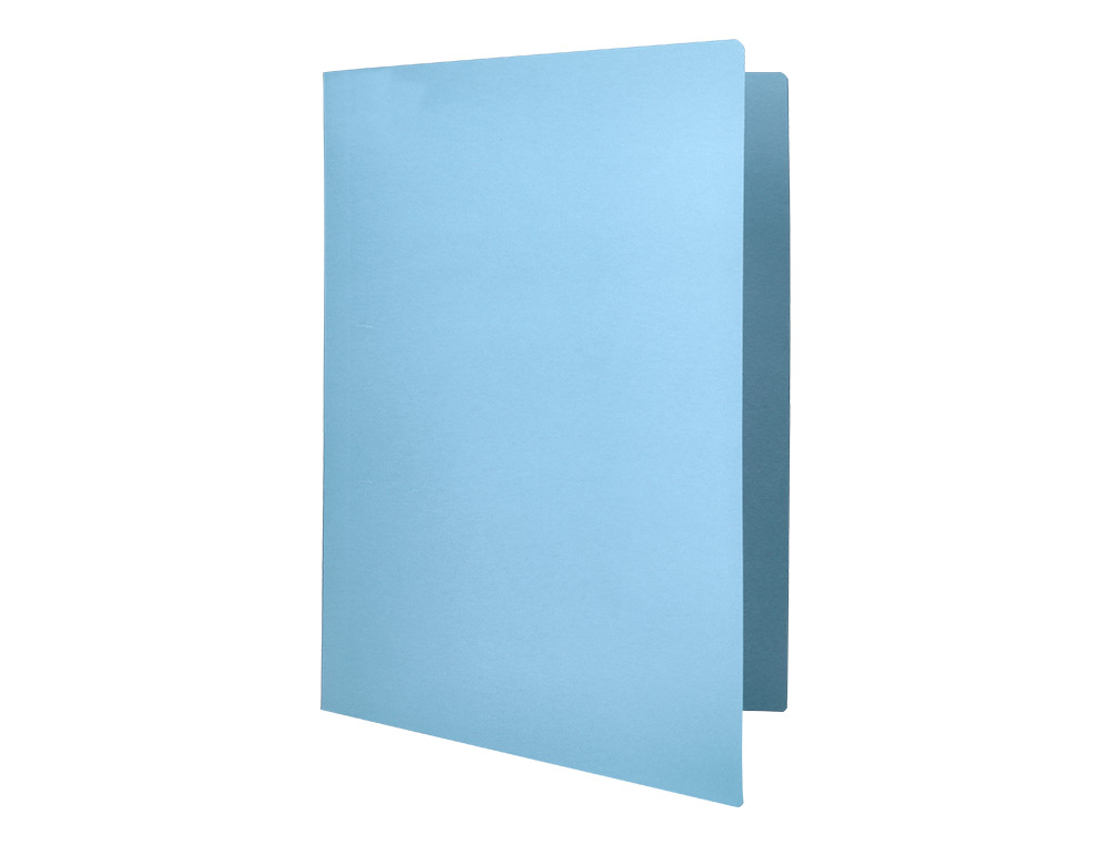 SUBCARPETA LIDERPAPEL FOLIO CELESTE INTENSO 180G/M2