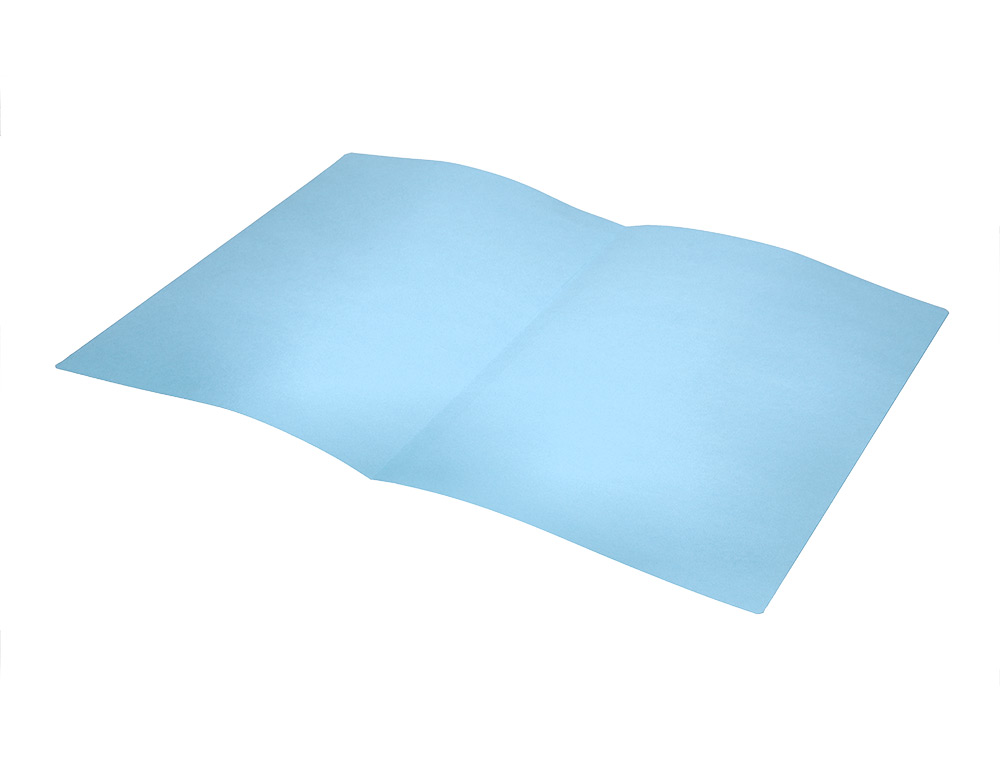 SUBCARPETA LIDERPAPEL FOLIO CELESTE INTENSO 180G/M2