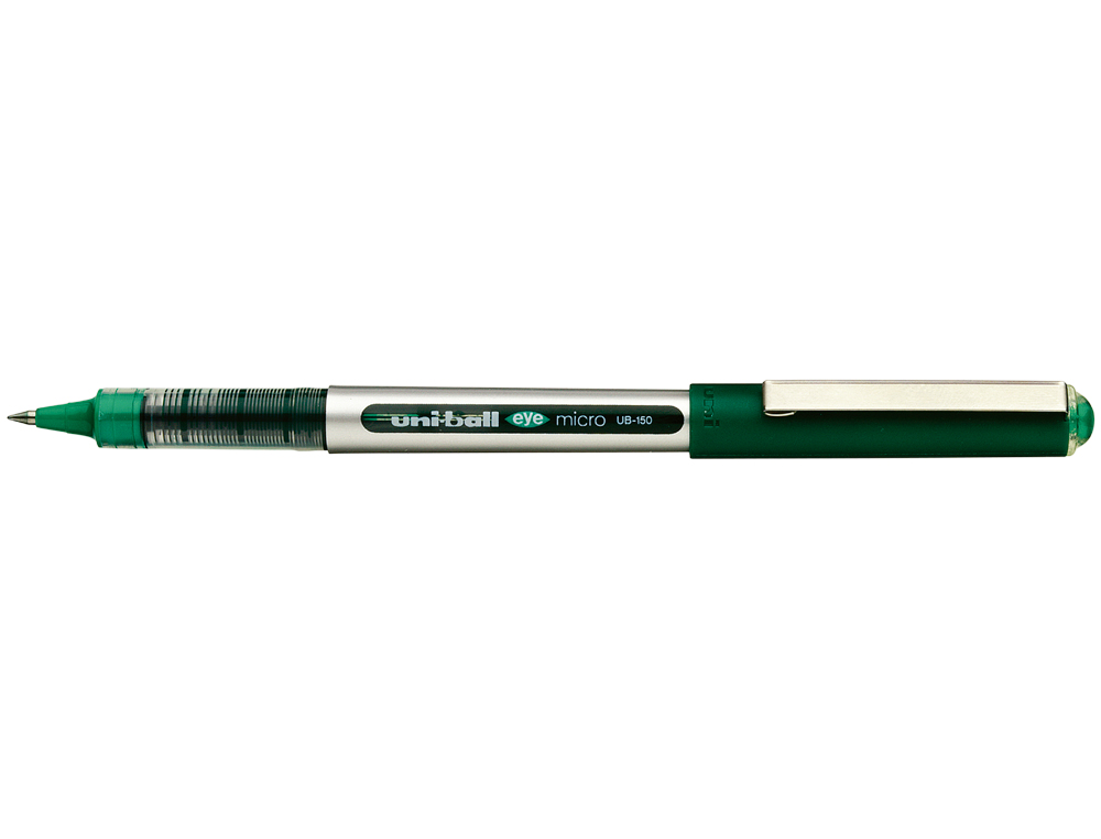 ROTULADOR UNI-BALL ROLLER UB-150E MICRO EYE VERDE 0,5 MMUNIDAD