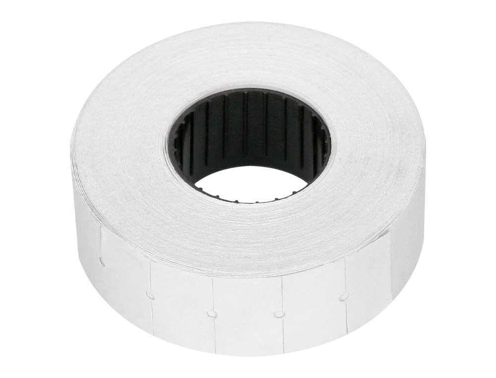 ETIQUETAS Q-CONNECT BLANCA 21X12 MM LISA ROLLO 1000 ETIQUETAS PARA ETIQUETADORA CONNECT KF00712