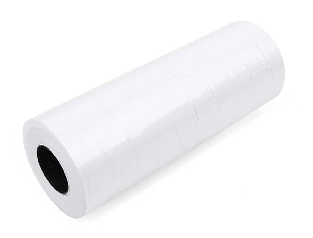 ETIQUETAS Q-CONNECT BLANCA 21X12 MM LISA ROLLO 1000 ETIQUETAS PARA ETIQUETADORA CONNECT KF00712