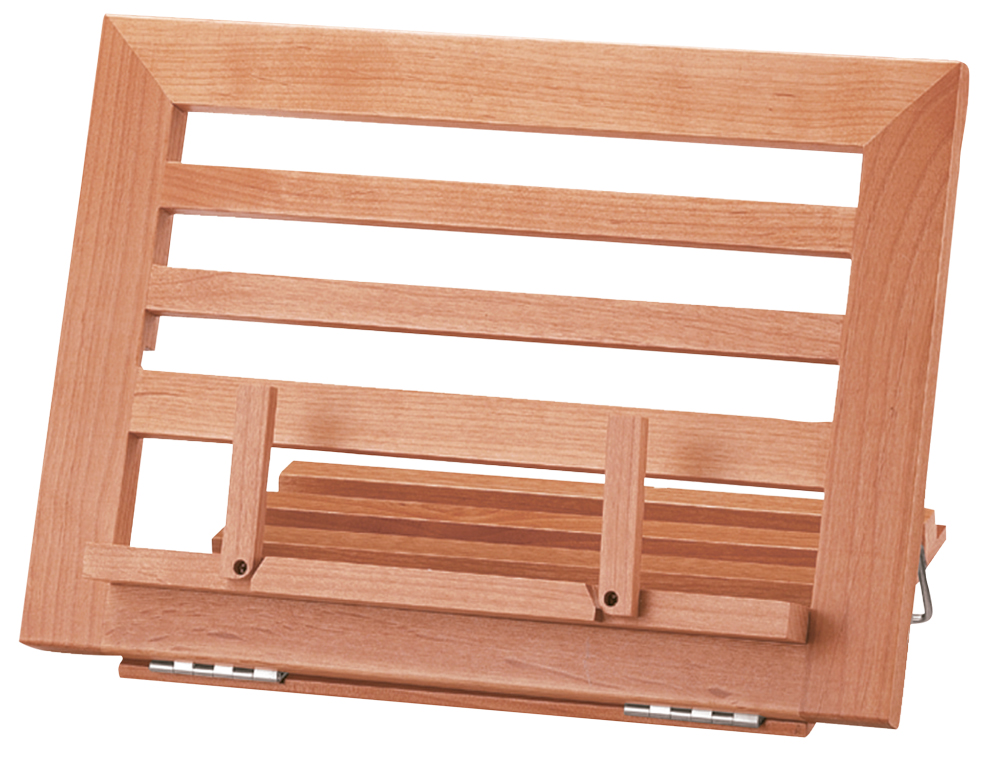 ATRIL SUJETALIBROS Q-CONNECT MADERA 340X240X170 MM