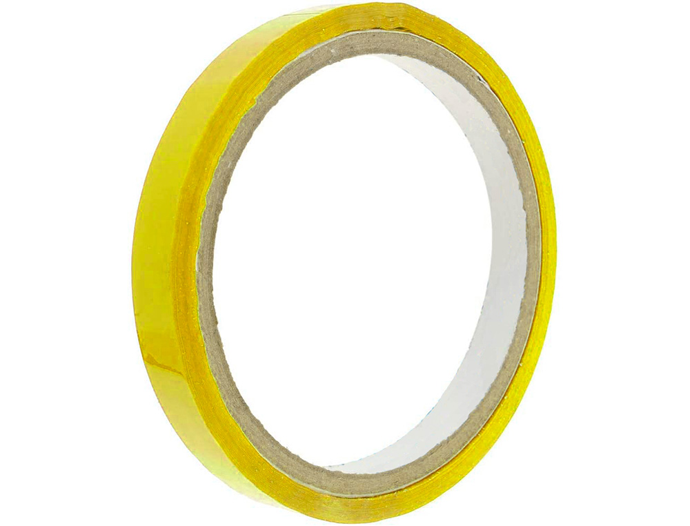 CINTA ADHESIVA Q-CONNECT 66 MT X 9 MM AMARILLA PARA CERRAR BOLSAS