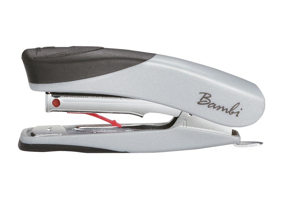 GRAPADORA REXEL BAMBI COLORES OPACOS CAPACIDAD DE 10 HOJAS CON CAJA DE GRAPAS N 25