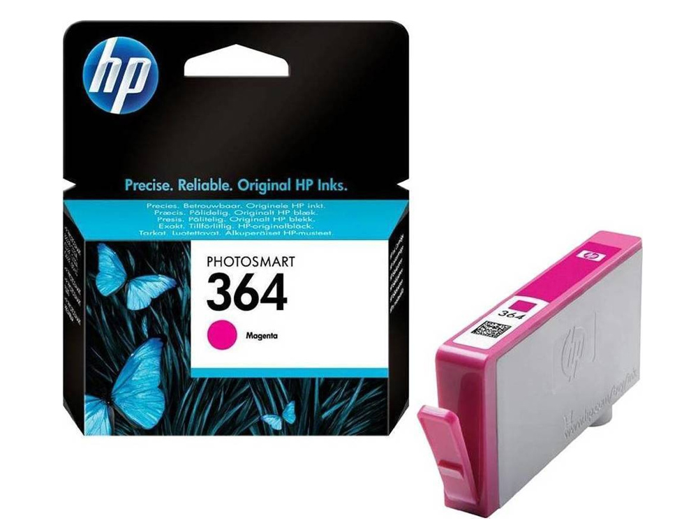 INK-JET HP 364 MAGENTA PHOTOSMART PREMIUM -C309A/ SERIES C5300 /C6300/ B8500/D5400 -300PAG