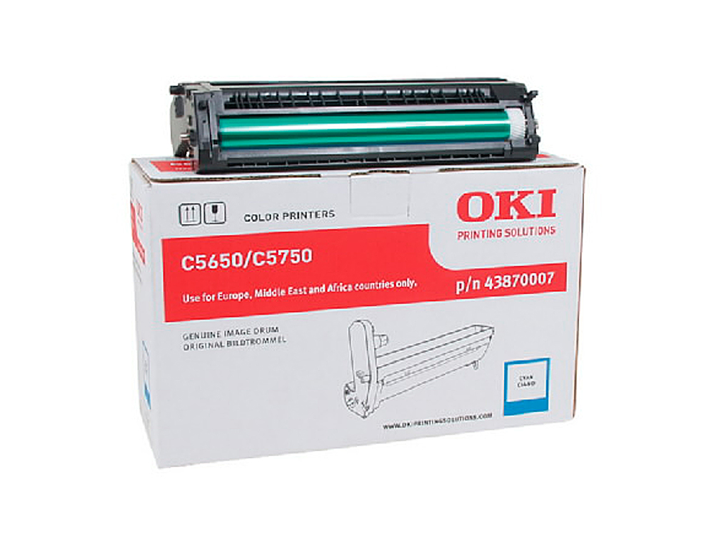 TAMBOR OKI C5650/5750 CIAN 20000 PAGINAS