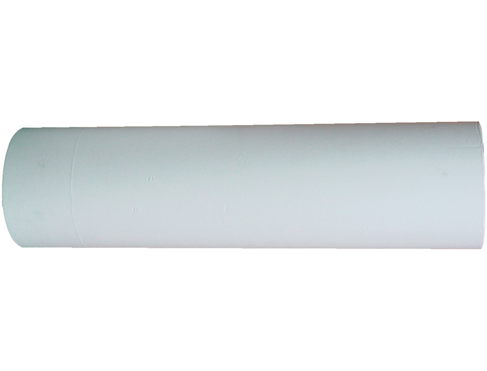 PAPEL KRAFT BLANCO BOBINA ANCH O 62CM LONGITUD 250MT GRAMAJE 50GR PESO 7KG