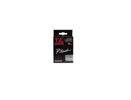 CINTA PARA ETIQUETADORES BROTHER CINTA ROTULADORA B/N FLEXIBLE 12MM