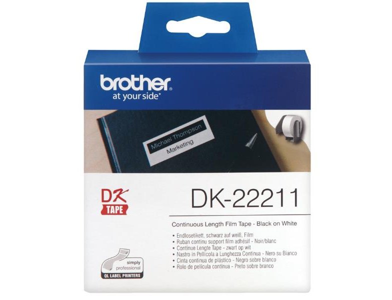CONSUMIBLES BROTHER CINTA CONT PELICULA BLANCA 29X1524