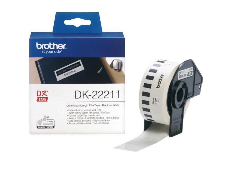 CONSUMIBLES BROTHER CINTA CONT PELICULA BLANCA 29X1524