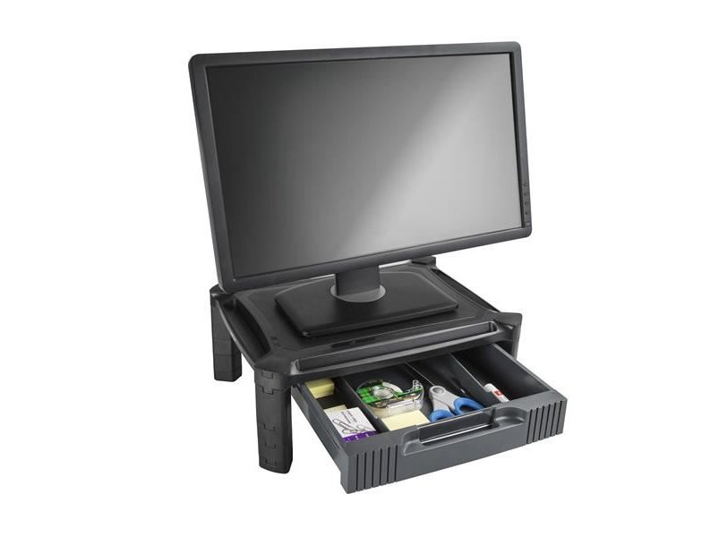 SOPORTES, ERGONOMA Y LIMPIEZA STARTECH BASE PARA MONITOR CON CAJON