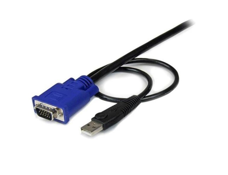CABLES ORDENADOR / MOVILIDAD STARTECH CABLE KVM DE 3M ULTRA DELGADO TODO