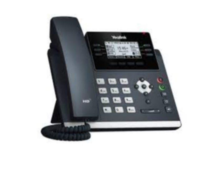 TELEFONO YEALINK T42U 12 CUENTAS SIP POE