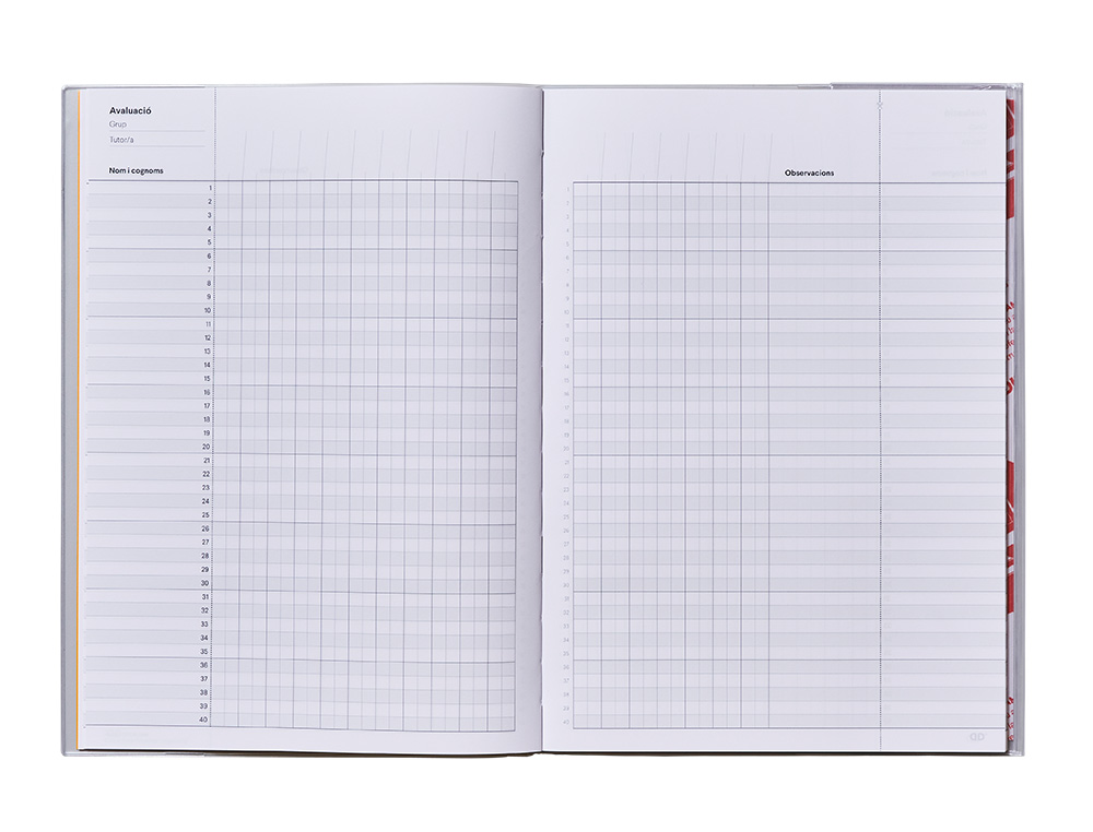 CUADERNO DUPLEX CATALAN ADDITIO DIN A4 EVALUACION CONTINUA Y TUTORIA