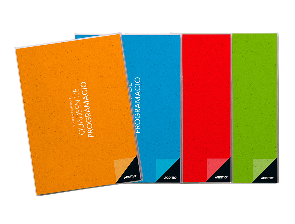CUADERNO DE PROGRAMACION CATALAN ADDITIO DIN A4 PLAN MENSUAL Y PROGRAMACION SEMANAL DEL CURSO