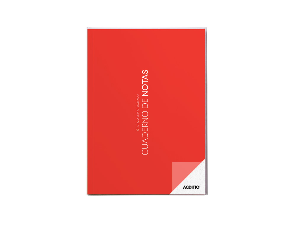CUADERNO DE NOTAS ADDITIO HORARIO PLANIFICACION MENSUAL PLAN DE CURSO