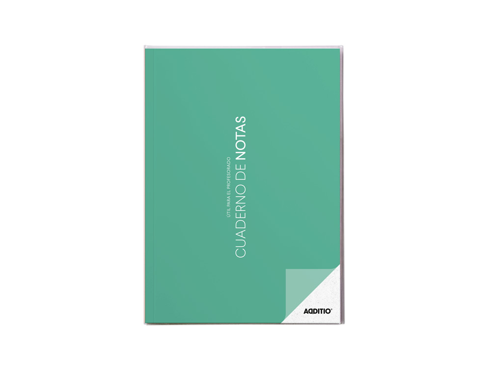 CUADERNO DE NOTAS ADDITIO HORARIO PLANIFICACION MENSUAL PLAN DE CURSO