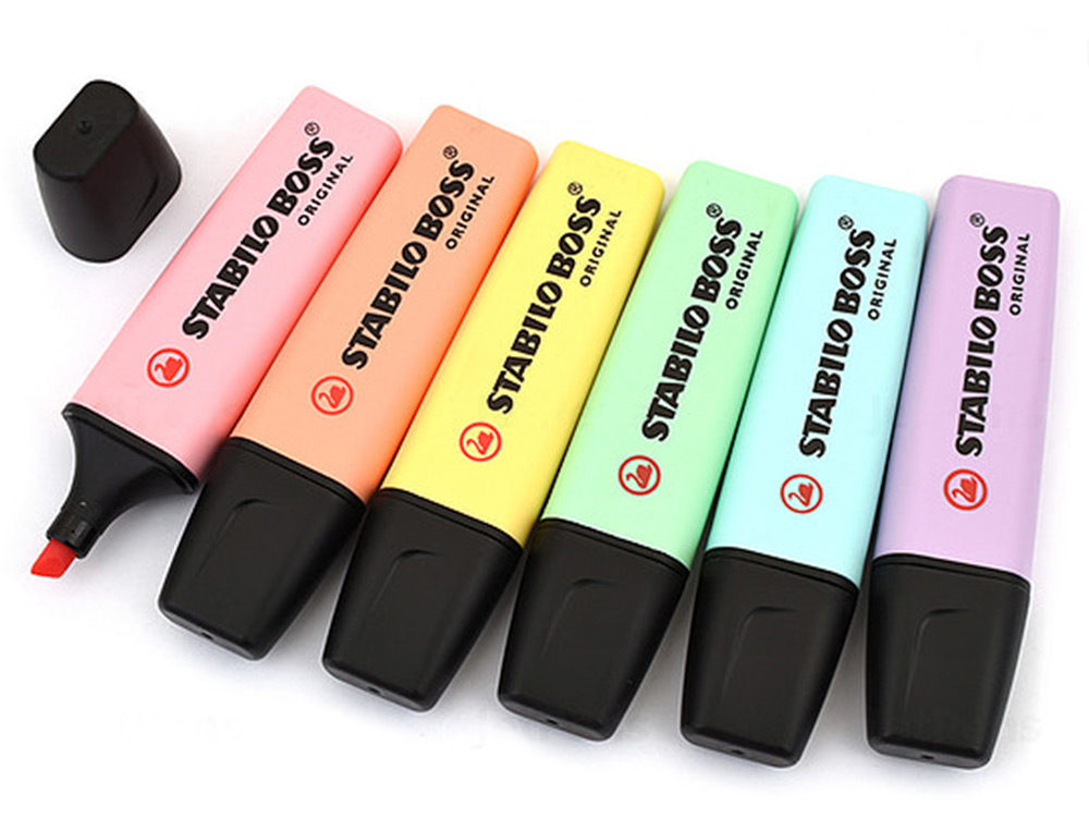 ROTULADOR STABILO BOSS PASTEL FLUORESCENTE 70 TOQUE DE TURQUESA
