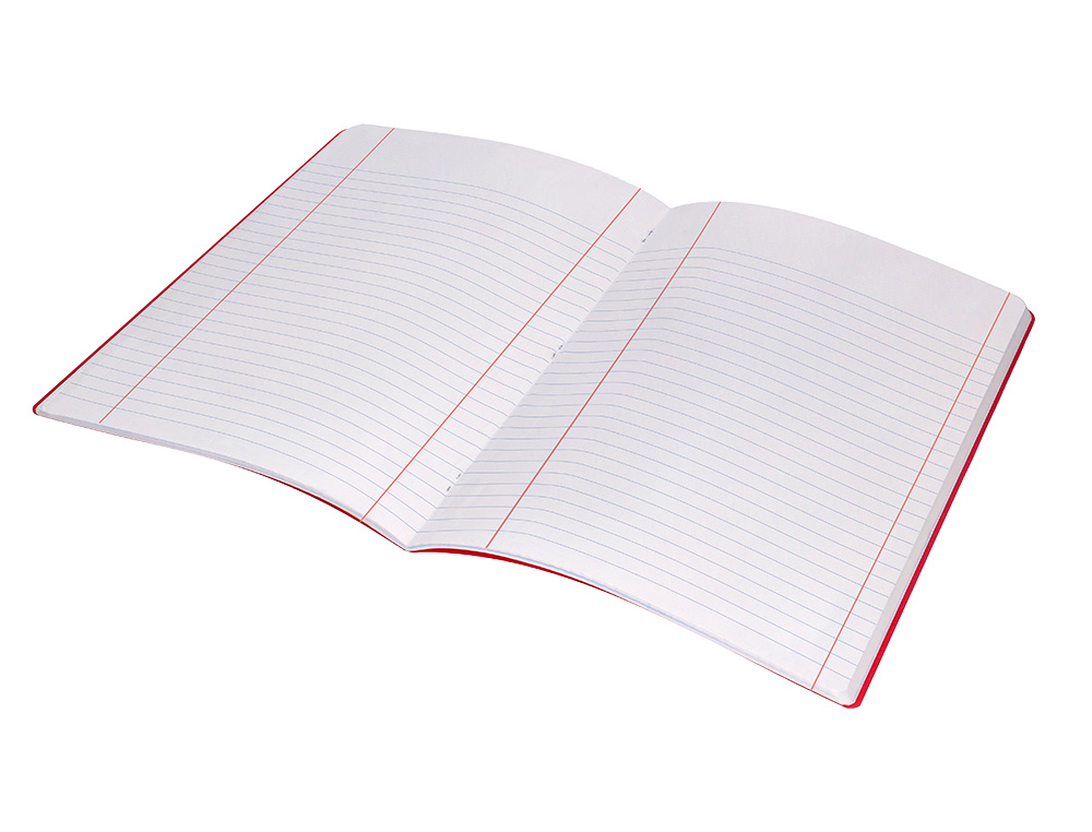 LIBRETA LIDERPAPEL 360 TAPA DE PLASTICO A5 48 HOJAS 90GR HORIZONTAL CON DOBLE MARGEN COLORES SURTIDOS