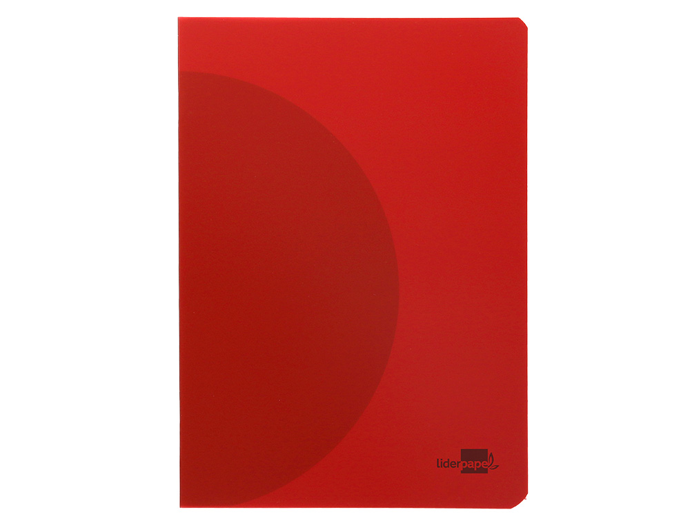 LIBRETA LIDERPAPEL 360 TAPA DE PLASTICO A5 48 HOJAS 90GR HORIZONTAL CON DOBLE MARGEN COLORES SURTIDOS
