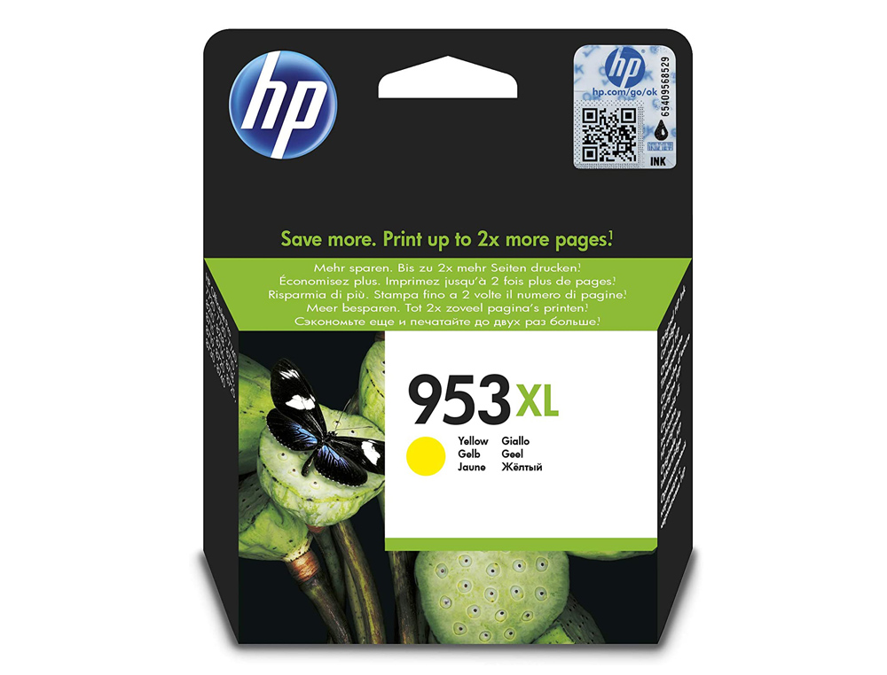 INK-JET HP 953XL OFFICEJET PRO 7730-7740/8710/8715 /8720/8725/8730/8740/ 8745 AMARILLO 1.450 PAGINAS