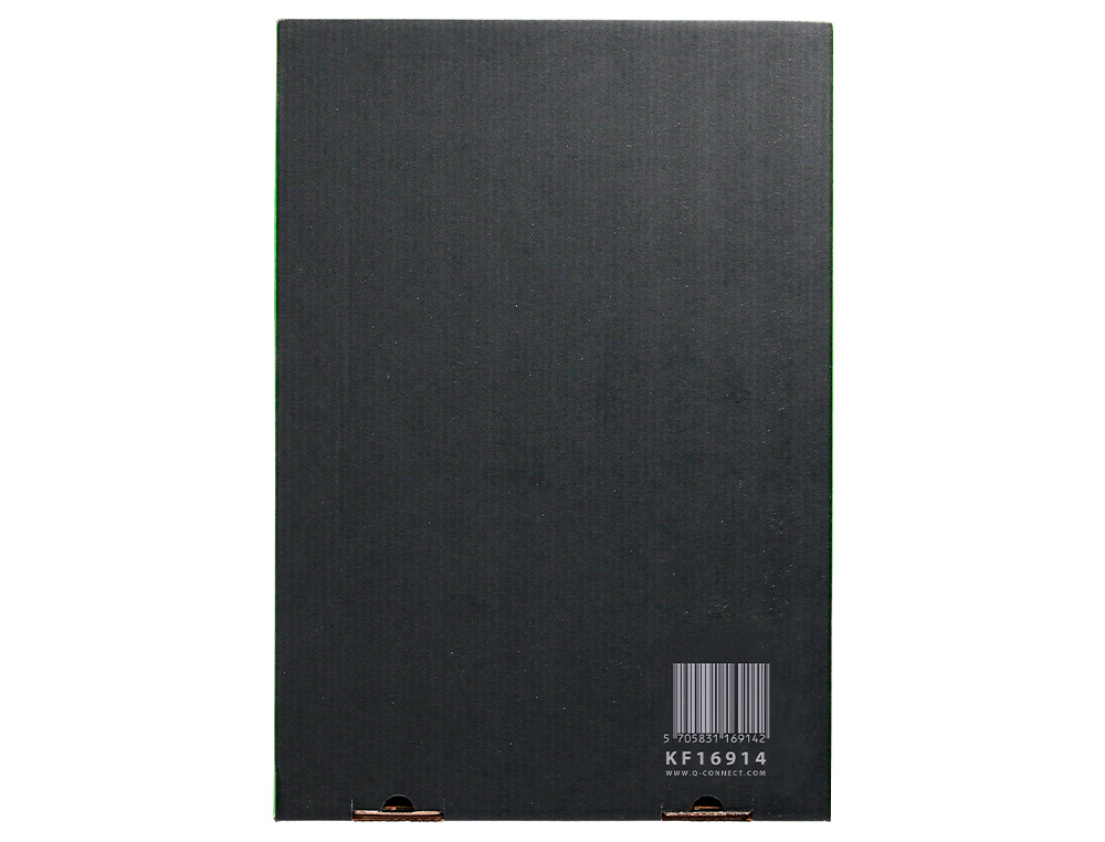 FUNDA MULTITALADRO Q-CONNECT FOLIO 80MC PIEL DE NARANJA BOLSA DE 10 UNIDADES