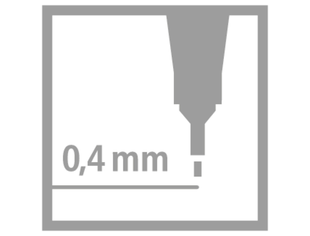 ROTULADOR STABILO PUNTA DE FIB RA POINT 88 NARANJA NEON PUNTA FINA 0,4MM