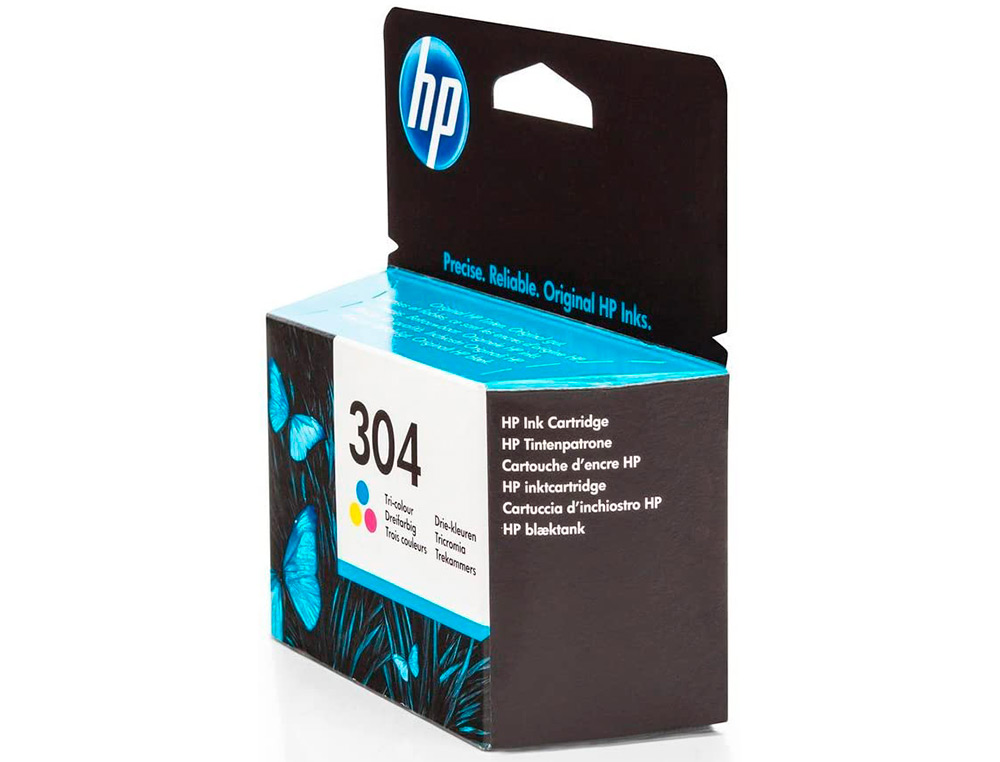 INK-JET HP N.304 DESKJET 3000 / 3720 / 3730 TRICOLOR 100 PAGINAS