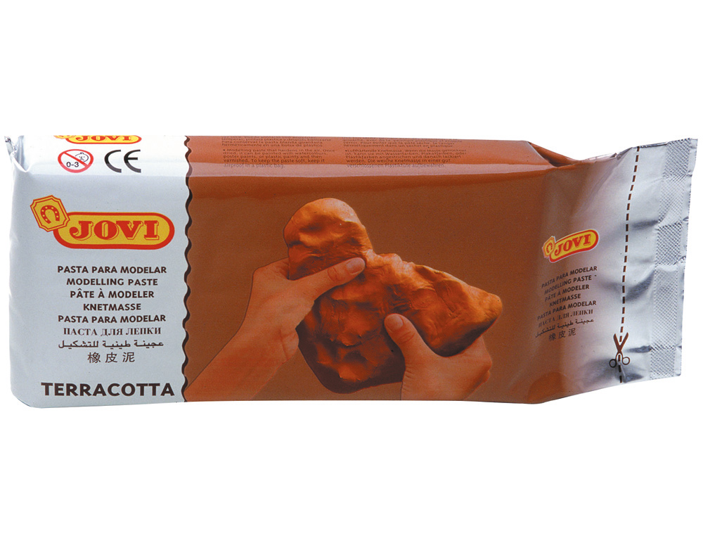 PASTA PARA MODELAR JOVI 1000 GR TERRACOTA
