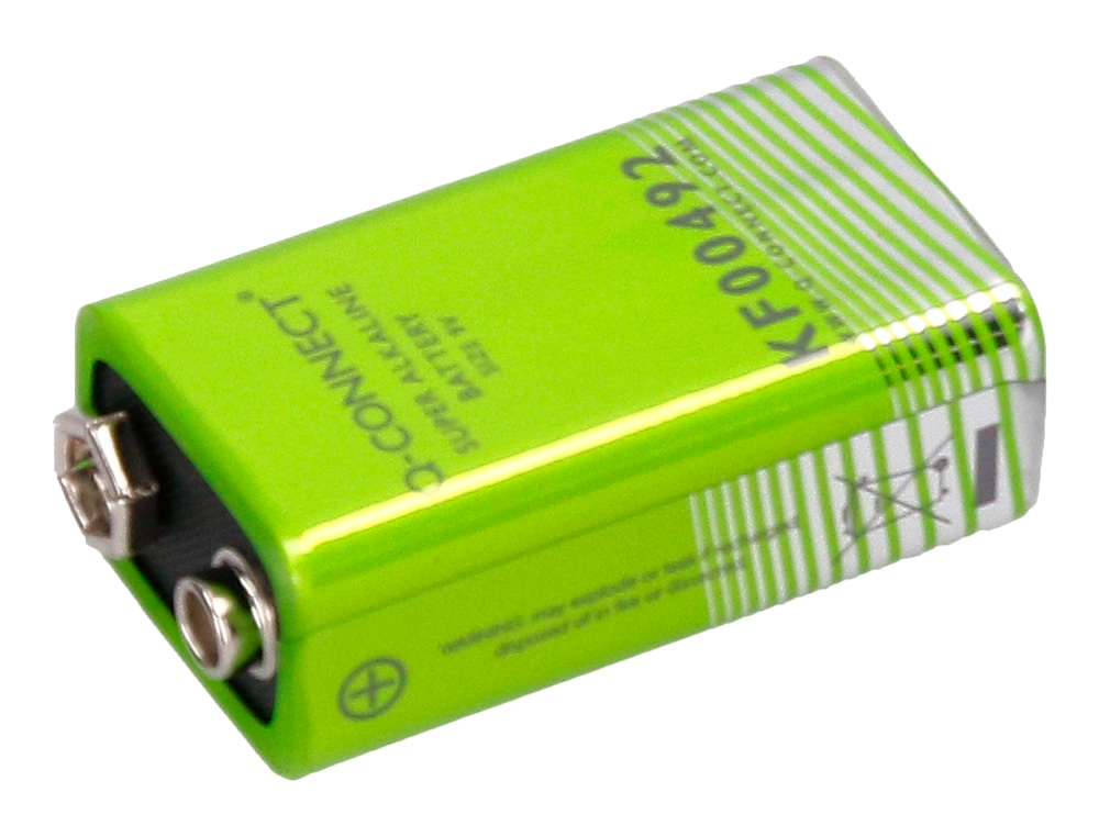 PILA Q-CONNECT ALCALINA 9V BLISTER CON 1 UNIDAD