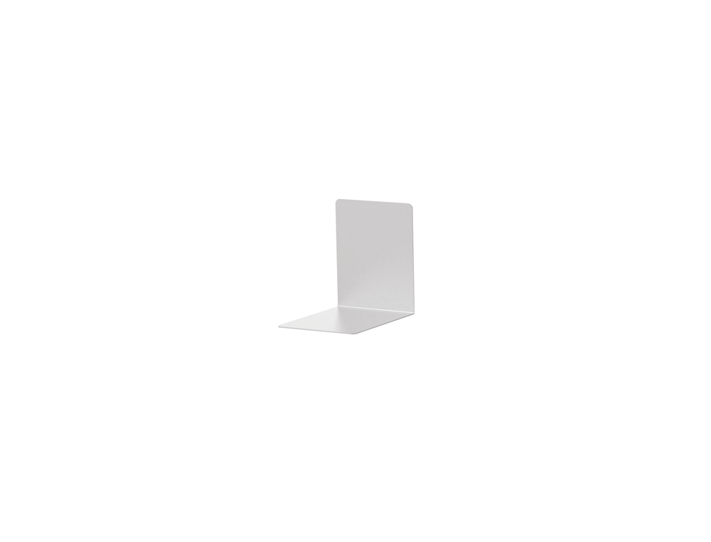 APOYALIBROS METALICO MAUL ALUMINIO 100X80X100 MM PACK DE2 UNIDADES