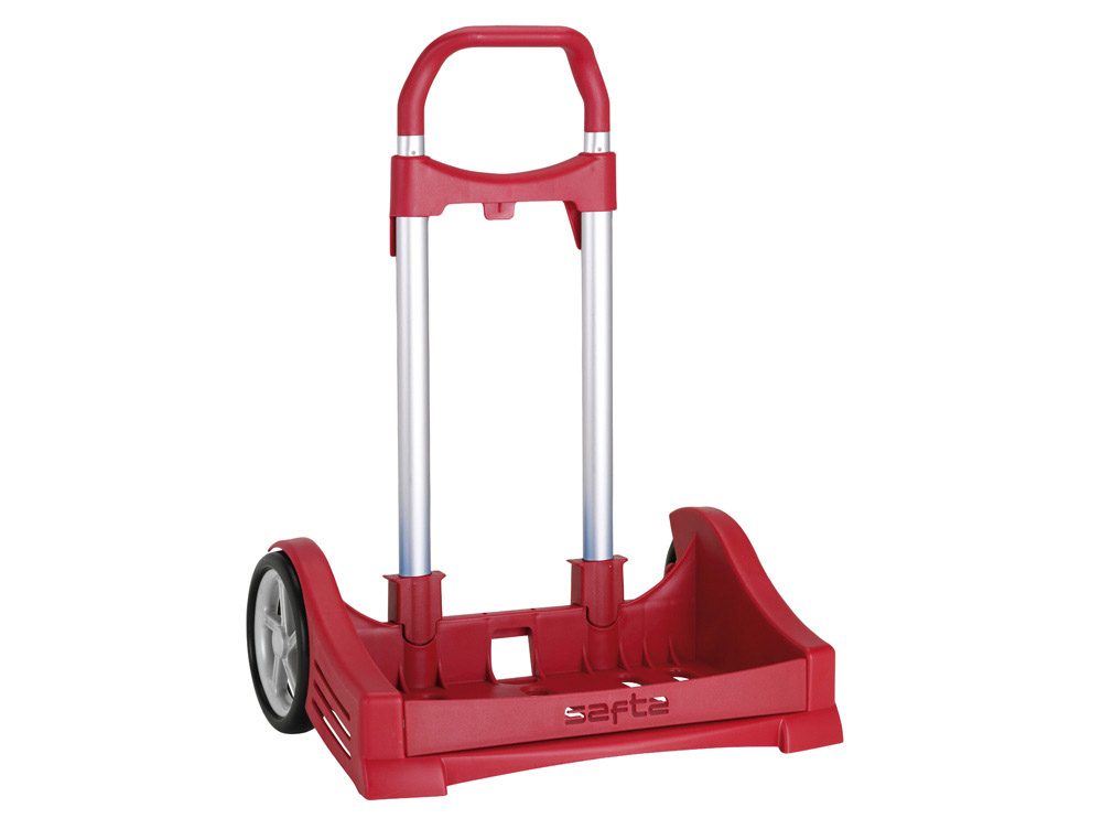 CARRO ESCOLAR SAFTA PORTAMOCHILA EVOLUTION ROJO