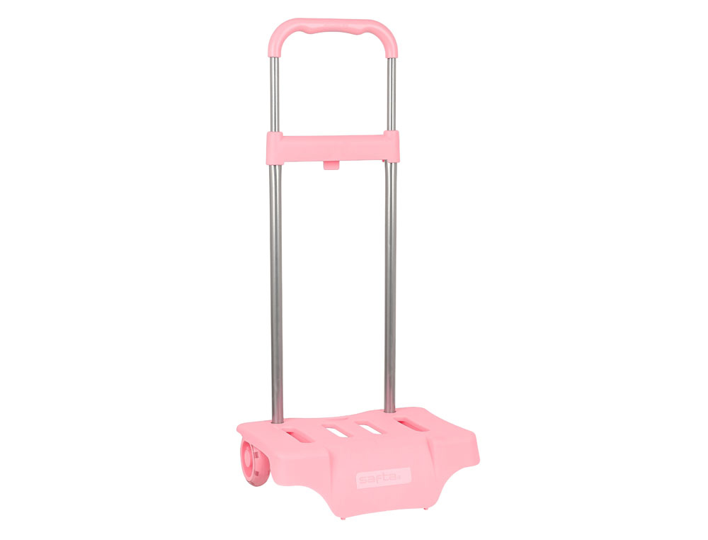 CARRO ESCOLAR SAFTA PORTAMOCHILAS ROSA PALO 300X230X850 MM
